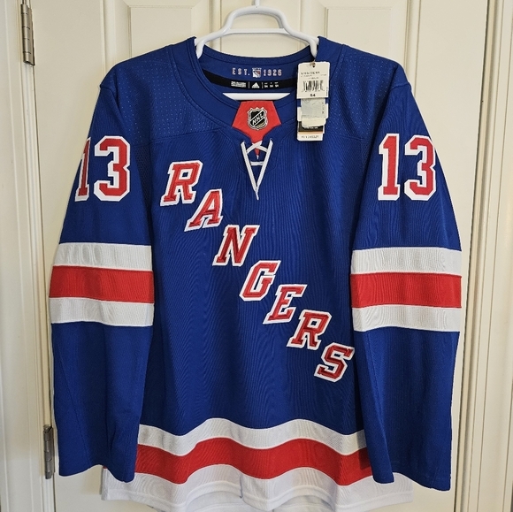New York Rangers Lafreniere #13 Adidas Size 54 NWT NHL Jersey